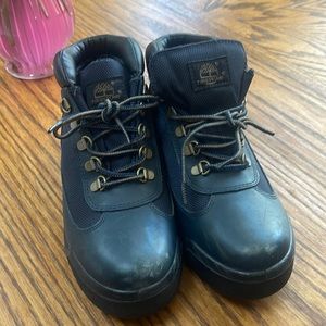 Mixed Media Field Boot